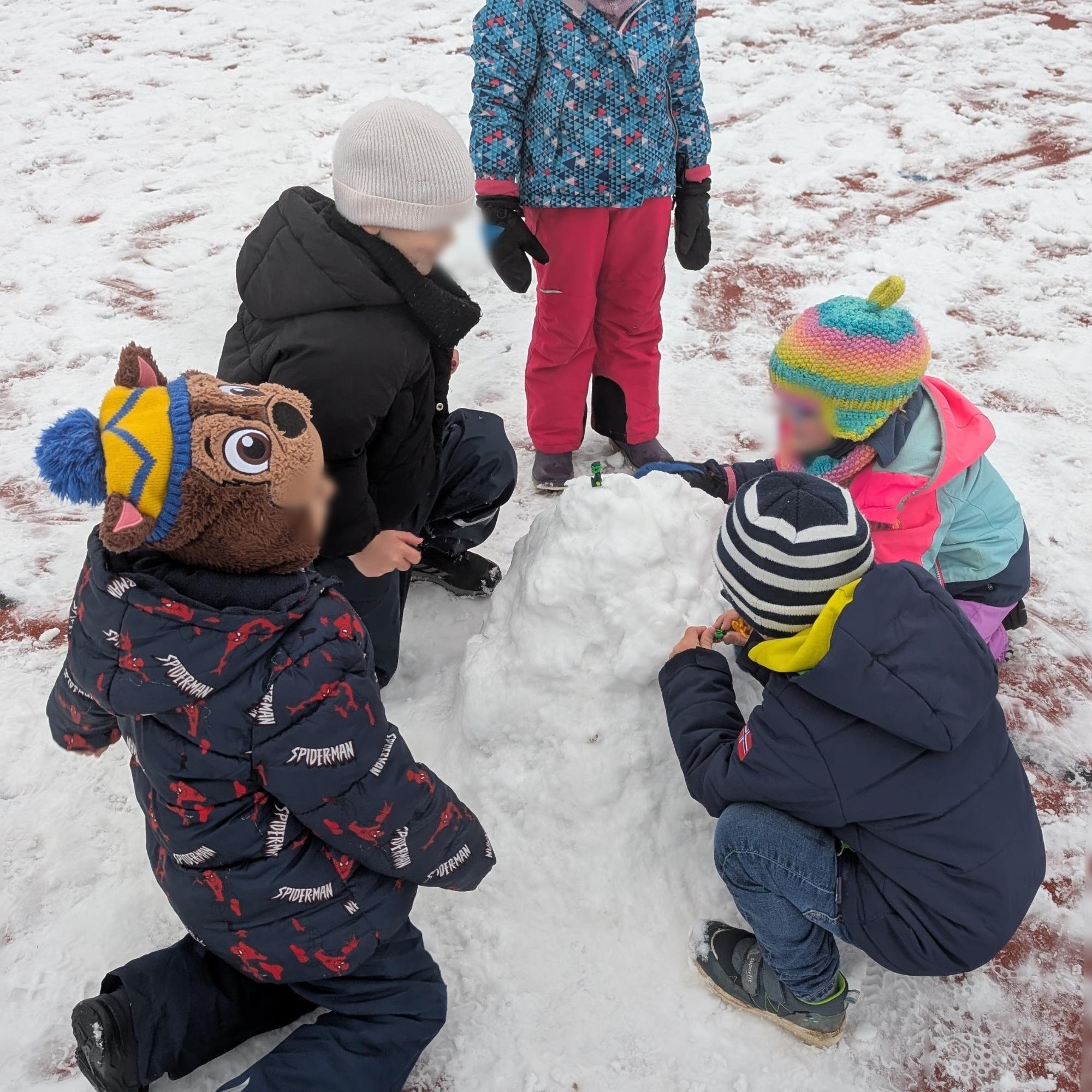 Winterzauber im Haus für Kinder