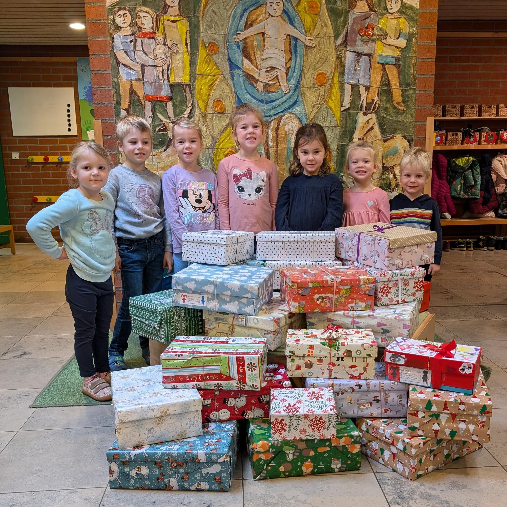 Haus für Kinder nimmt wieder an der Aktion „Geschenk mit Herz“ teil